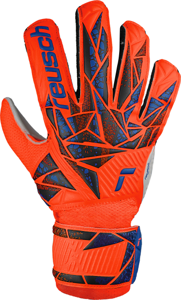 Reusch Attrakt Solid Junior 5472515 2210 blue orange front